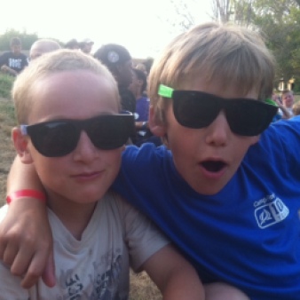 boys in sunglasses
